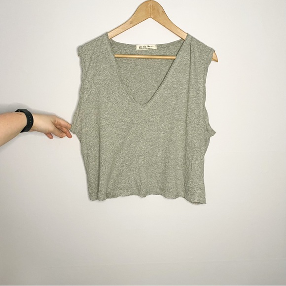 Free People We the Free Dreamy Tank Grey Size Medium - Picture 3 of 5